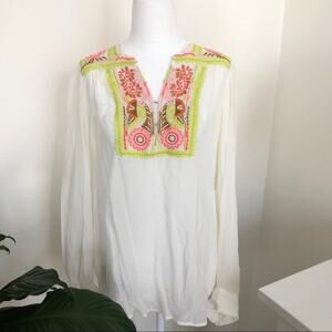 Antik Batik Mimi Embellished Embroidered Blouse